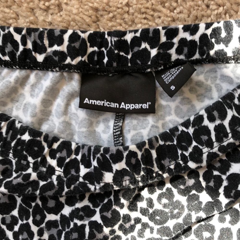 High waist leopard print leggings